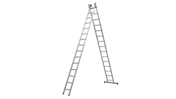 Escada BTF Extensiva 14x2 Degraus em Alumínio - Imagem 2