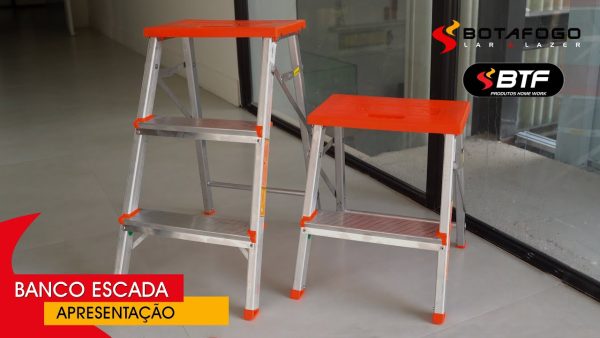 Banco Escada 3 Degraus em Alumínio BTF - Imagem 3