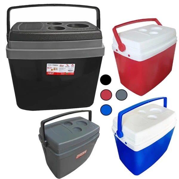 Caixa Térmica 34 L- Vermelho - Imagem 3
