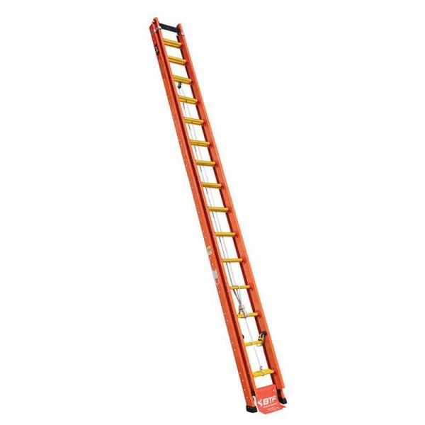 Escada de Fibra Extensiva Profissional Robusta BTF 29 degraus - 5,50 / 9,90m