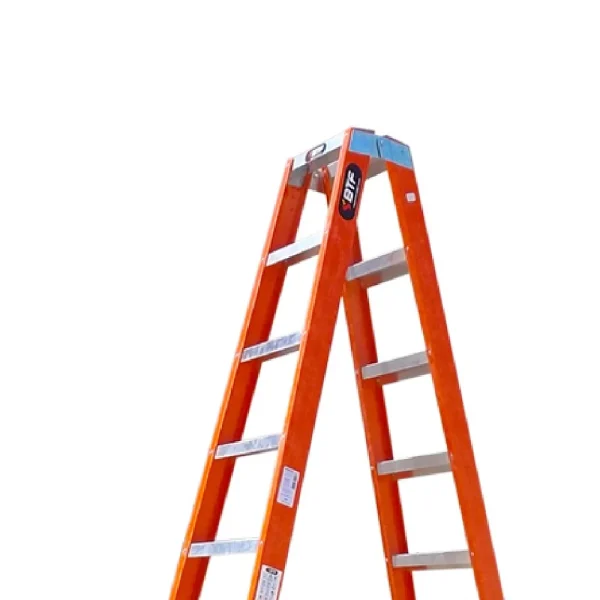 Escada de Fibra Duplo Acesso Tesoura Profissional Robusta 11D BTF - Imagem 4